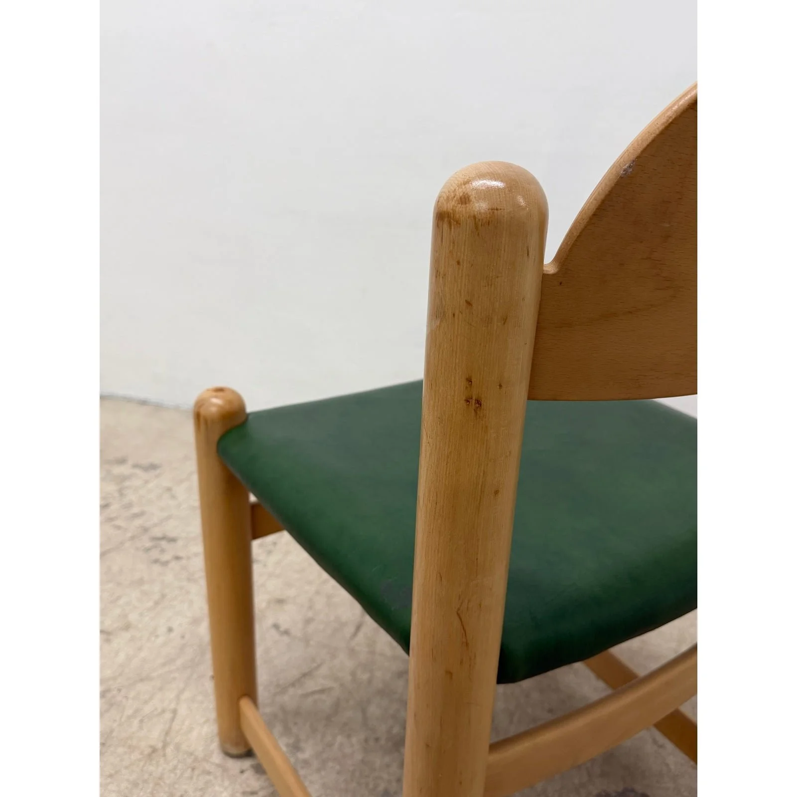 hank-loewenstein-green-naugahyde-and-oak-frame-padova-dining-or-side-chair-9725