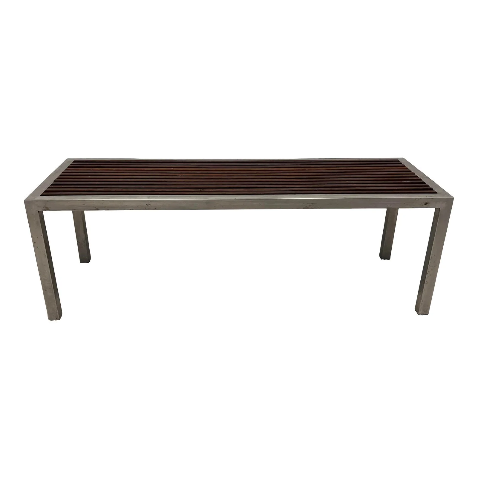 mid-century-parsons-style-teak-slat-and-steel-indoor-or-outdoor-bench-7188