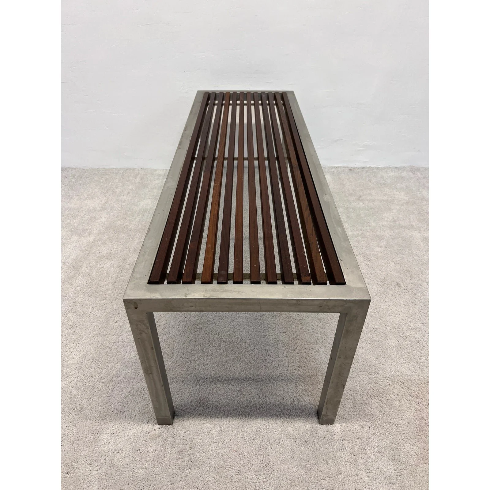 mid-century-parsons-style-teak-slat-and-steel-indoor-or-outdoor-bench-8878