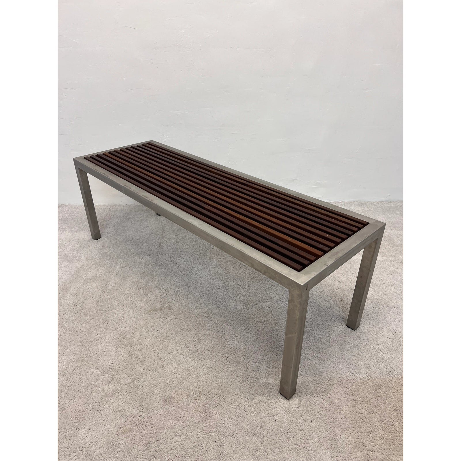 mid-century-parsons-style-teak-slat-and-steel-indoor-or-outdoor-bench-8172
