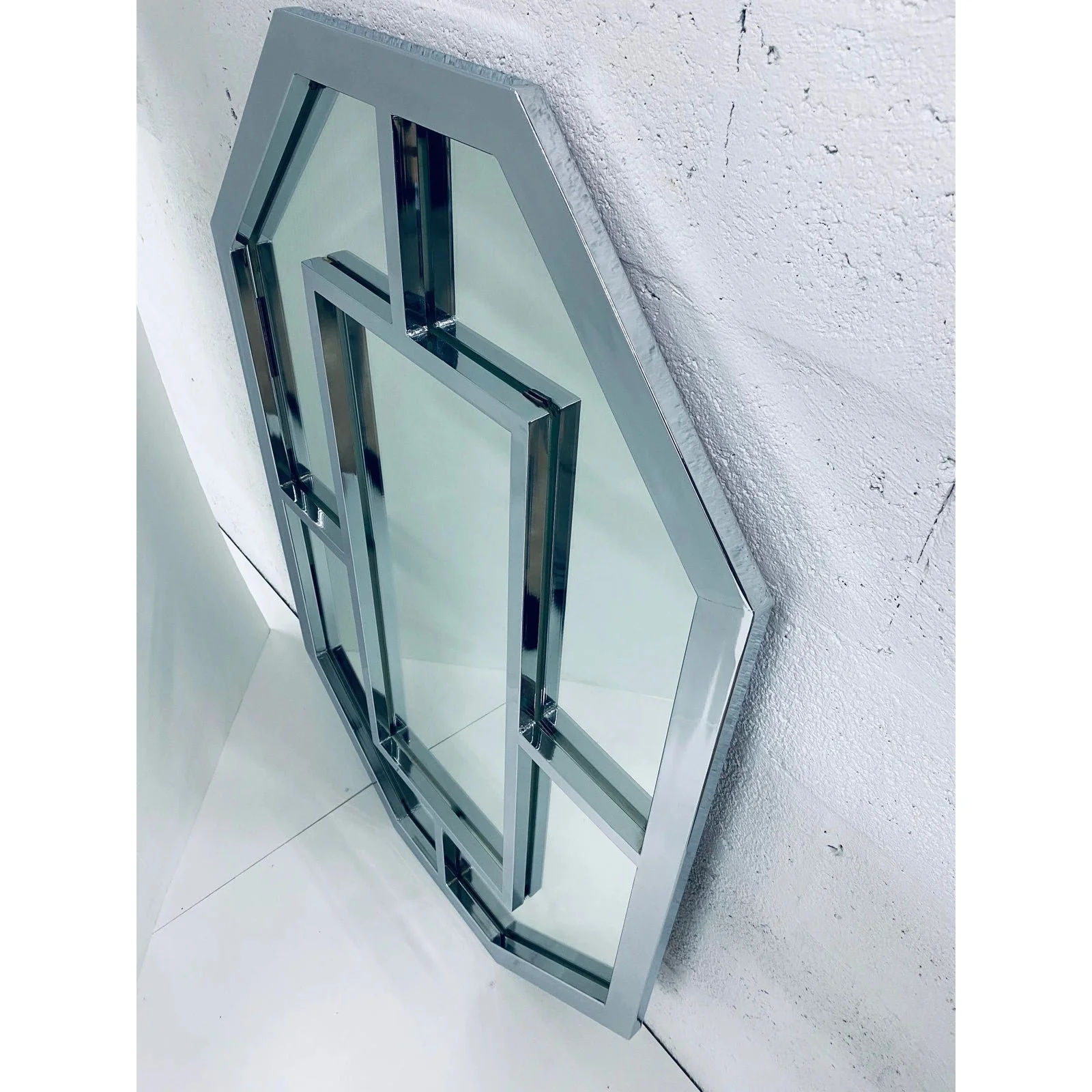 milo-baughman-polished-chrome-wall-mirror-5169