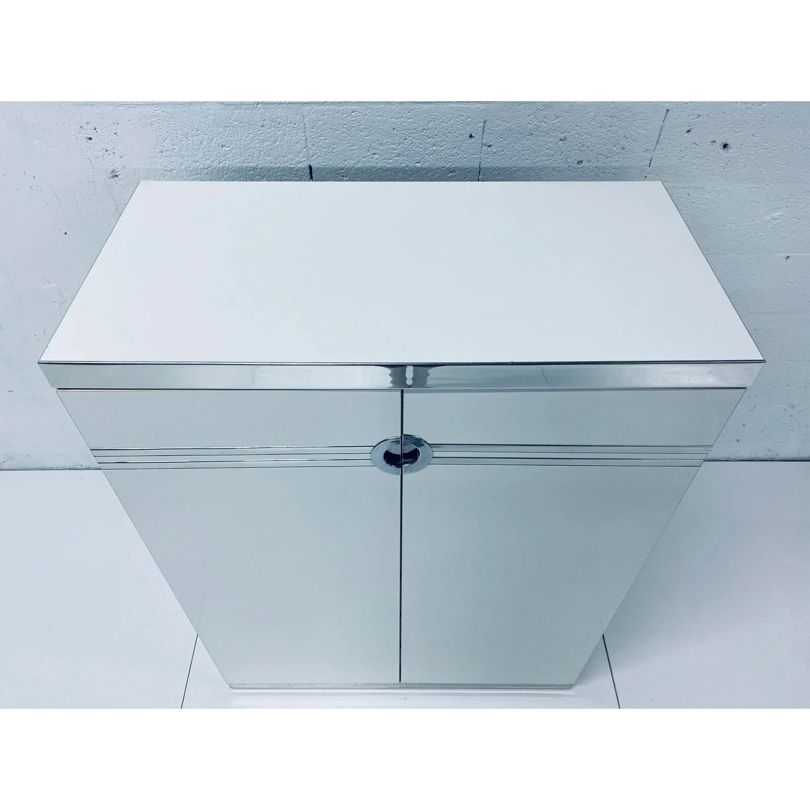 pierre-cardin-white-veneer-and-chrome-highboy-dresser-for-dillingham-9279