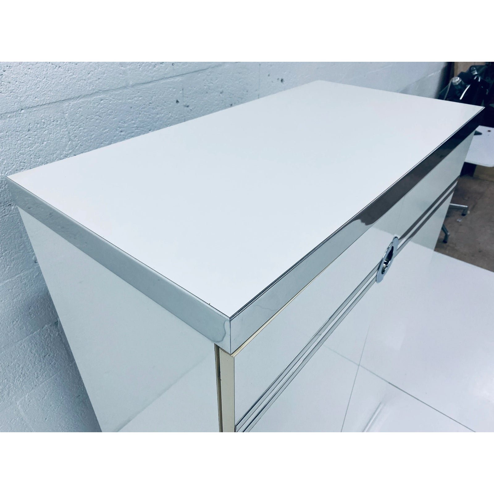 pierre-cardin-white-veneer-and-chrome-highboy-dresser-for-dillingham-4883