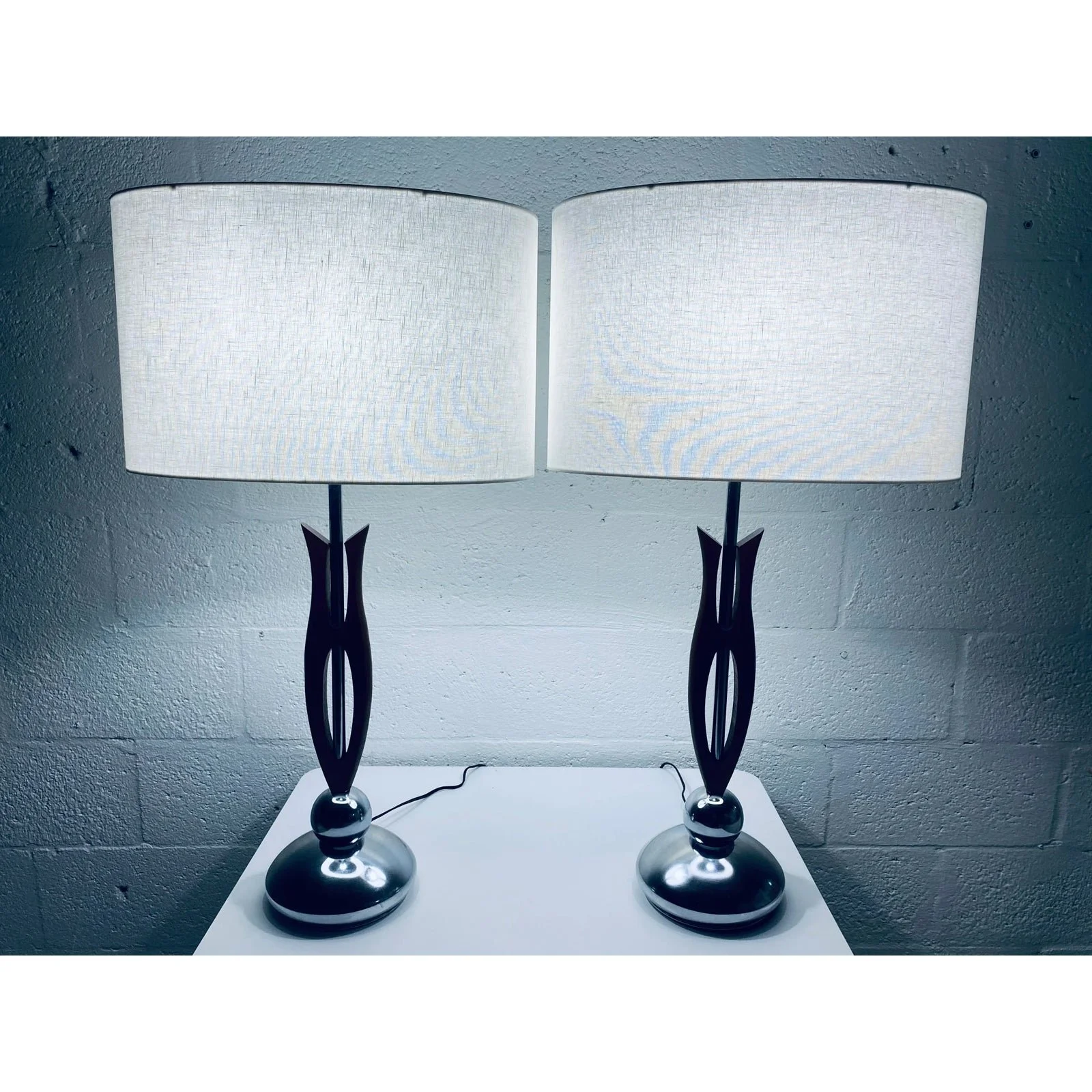 1970s-nova-chrome-and-walnut-wood-lamps-with-new-cotton-linen-shades-a-pair-7993