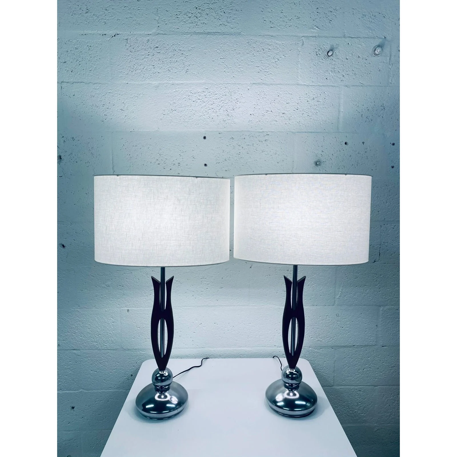 1970s-nova-chrome-and-walnut-wood-lamps-with-new-cotton-linen-shades-a-pair-2759