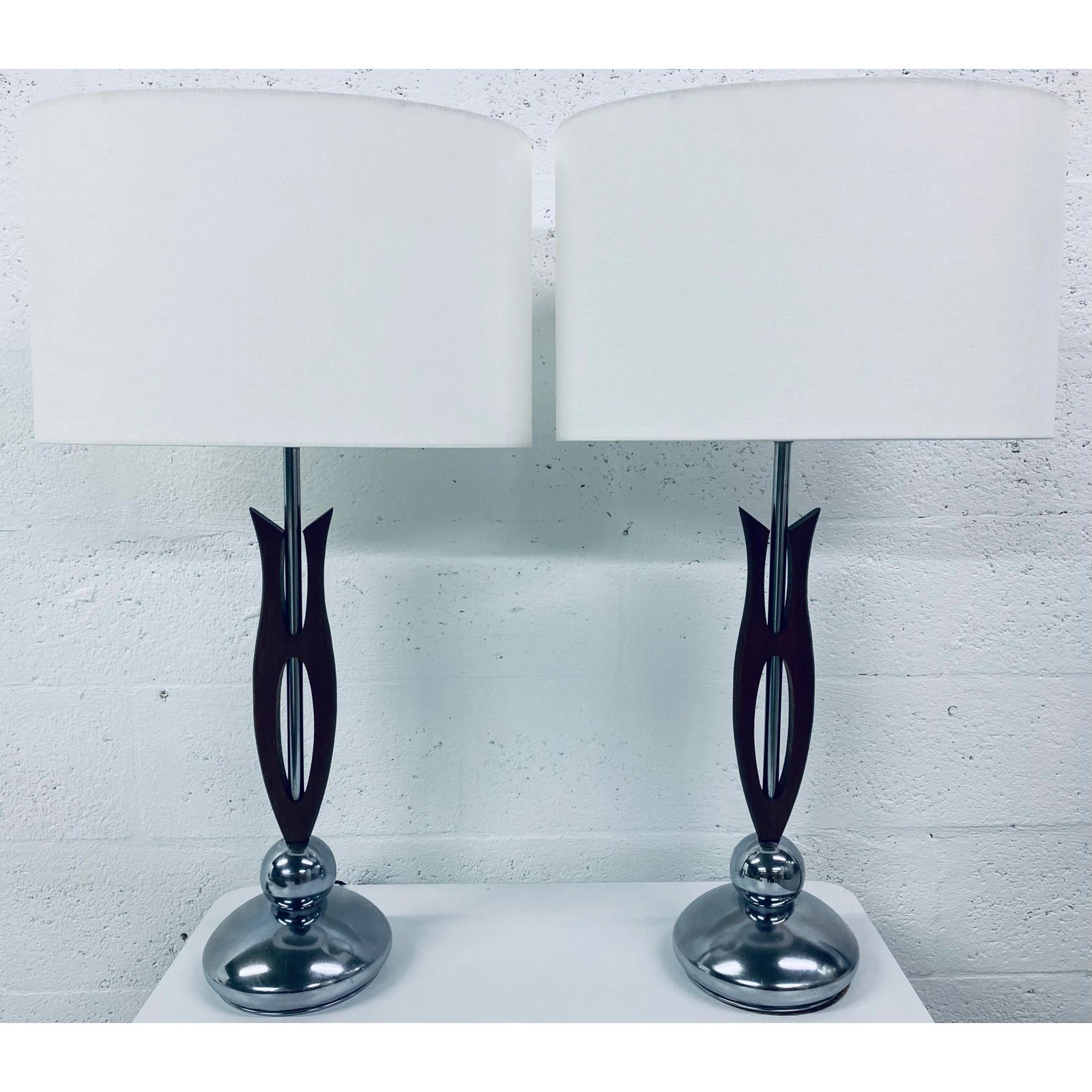 1970s-nova-chrome-and-walnut-wood-lamps-with-new-cotton-linen-shades-a-pair-7630