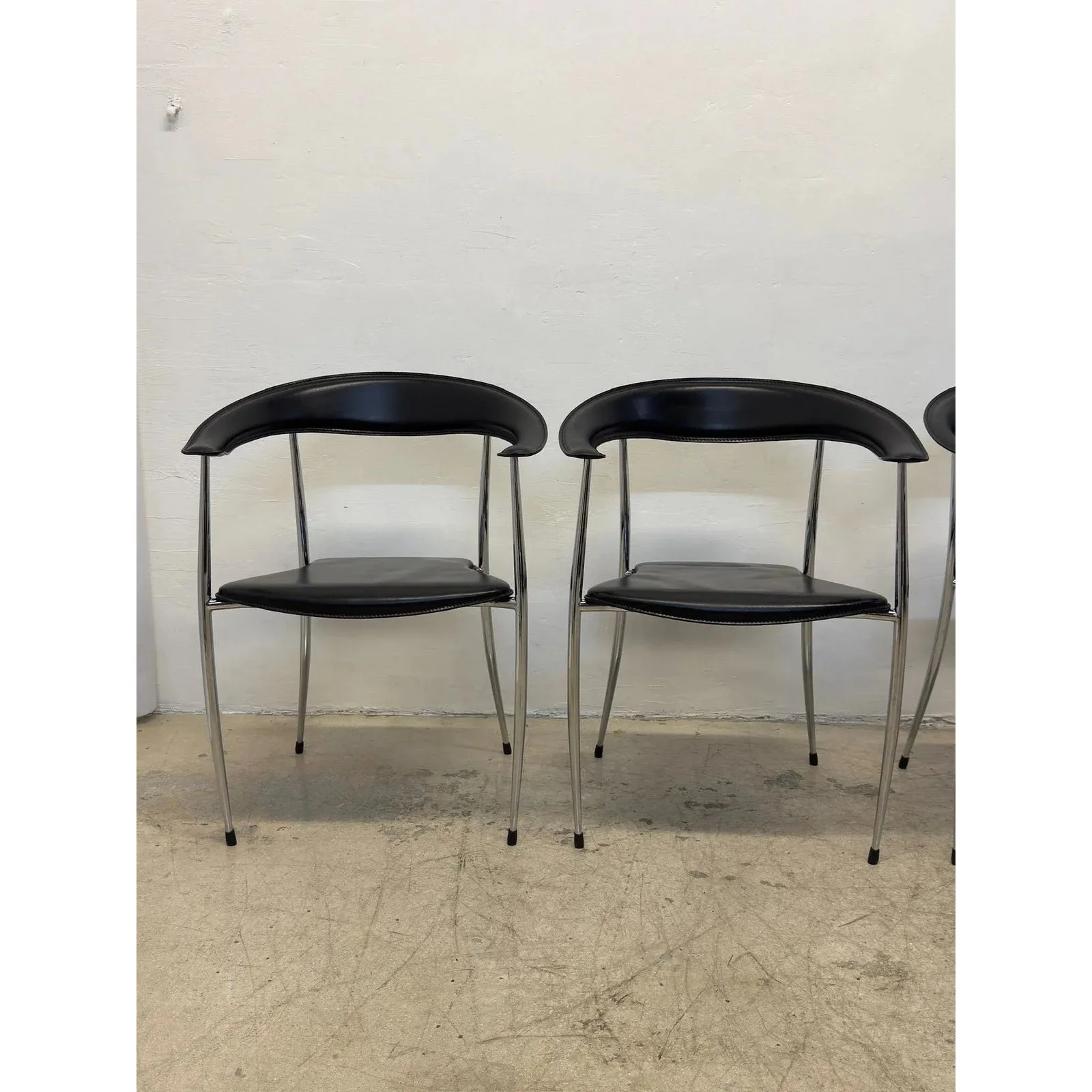 modern-black-leather-and-chome-dining-chairs-for-arper-italy-set-of-four-5575