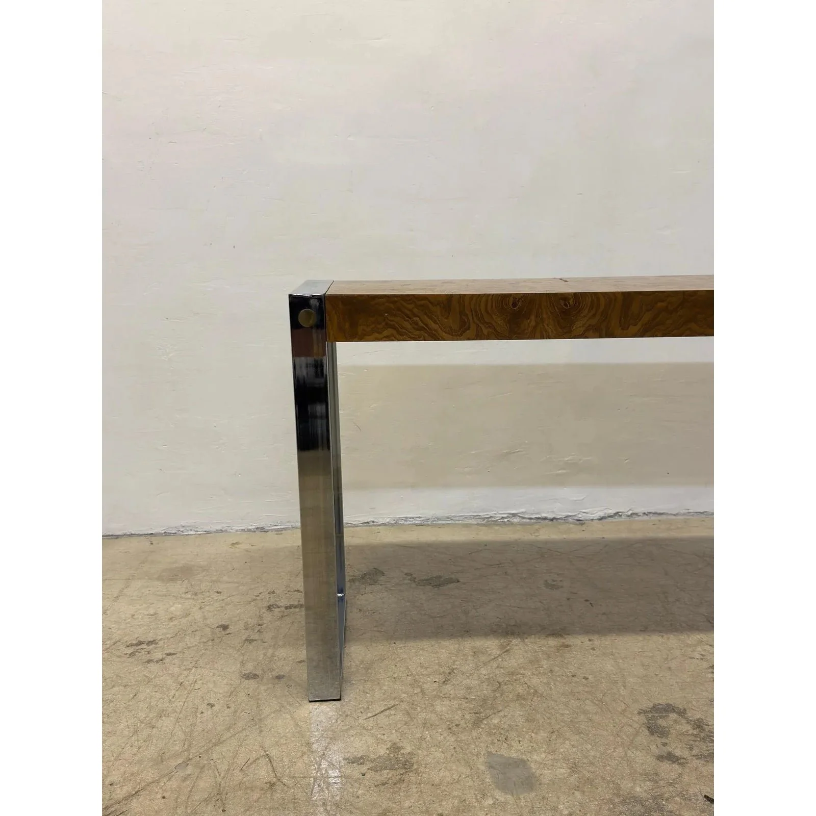 mid-century-burlwood-and-chrome-console-or-entry-way-table-by-drexel-9570