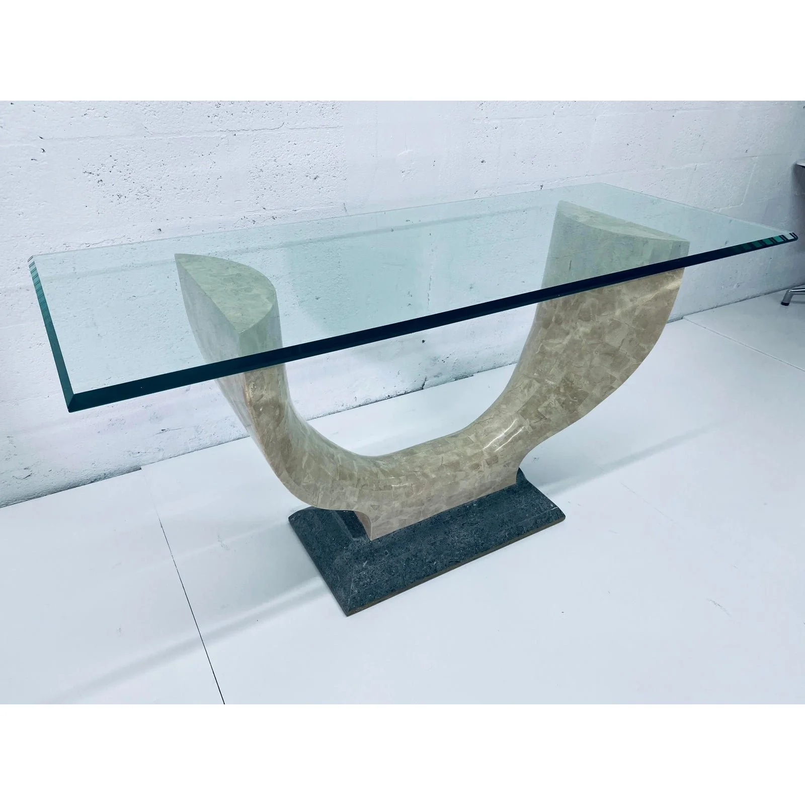 maitland-smith-tessellated-stone-console-table-with-beveled-glass-top-5928