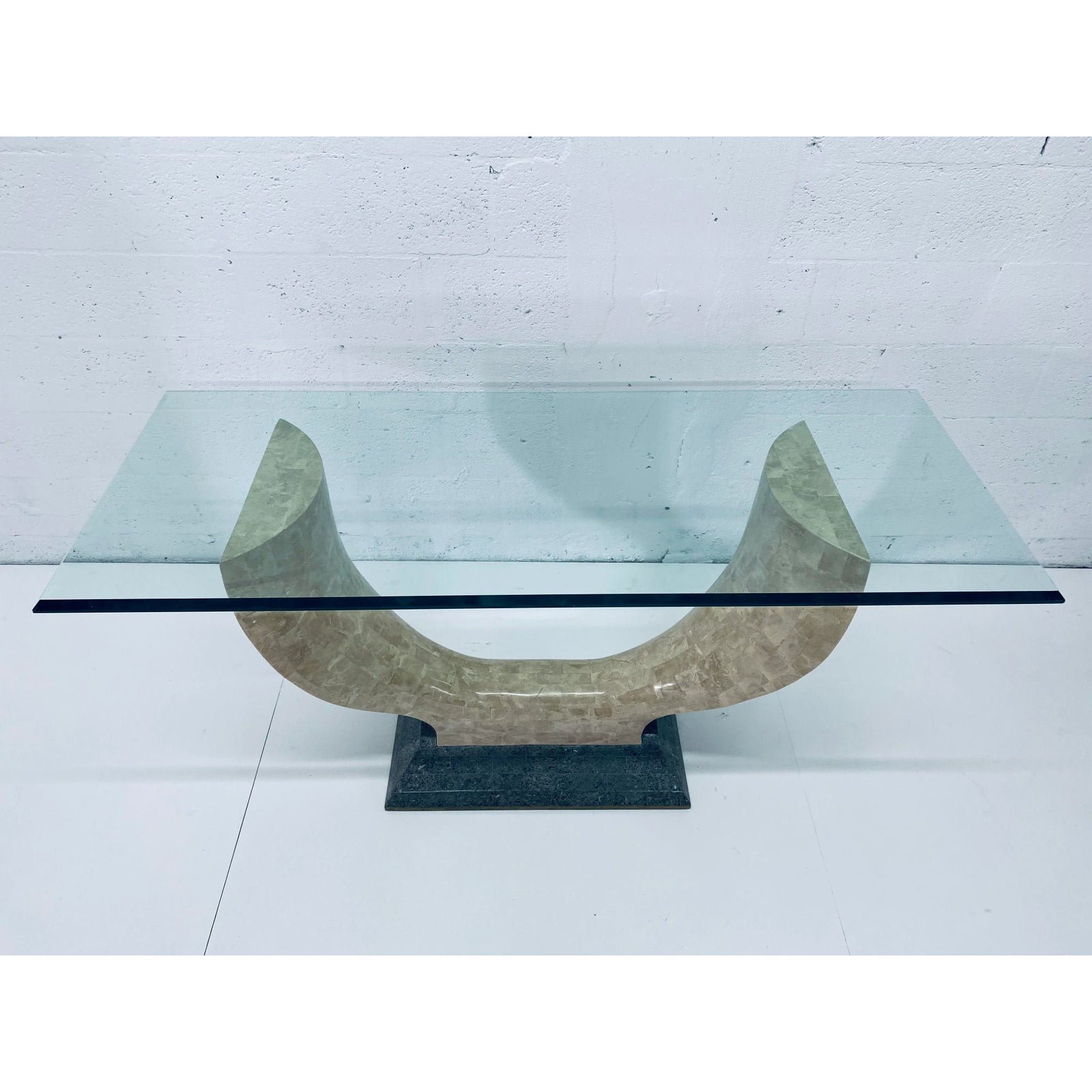 maitland-smith-tessellated-stone-console-table-with-beveled-glass-top-1129