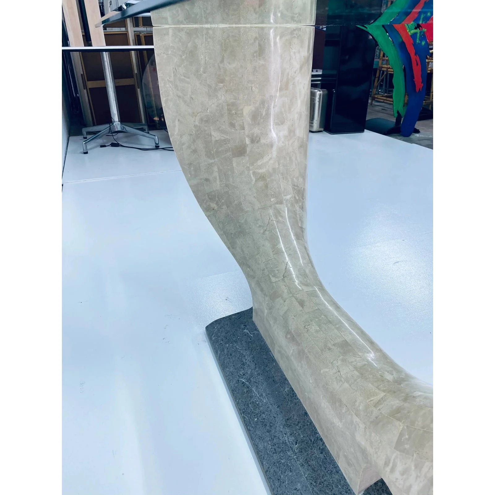 maitland-smith-tessellated-stone-console-table-with-beveled-glass-top-8632