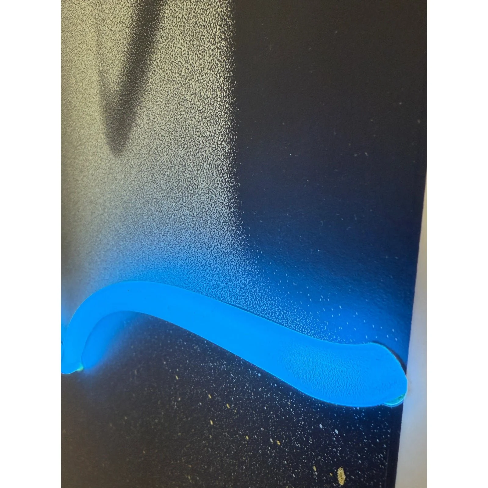 hubert-pattieu-the-kiss-print-with-blue-neon-accent-wall-art-sculpture-1985-9028