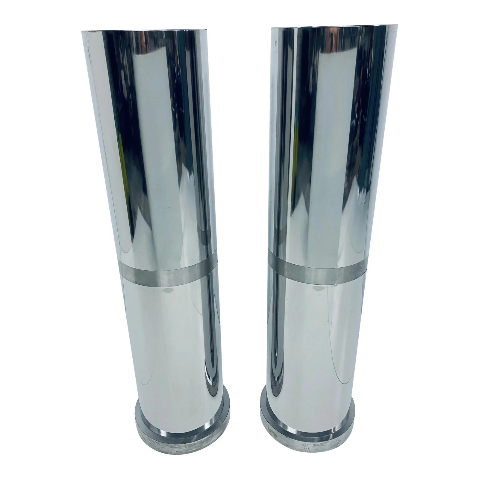 polished-steel-tall-circular-pedestal-tables-with-brushed-steel-banding-a-pair-6287