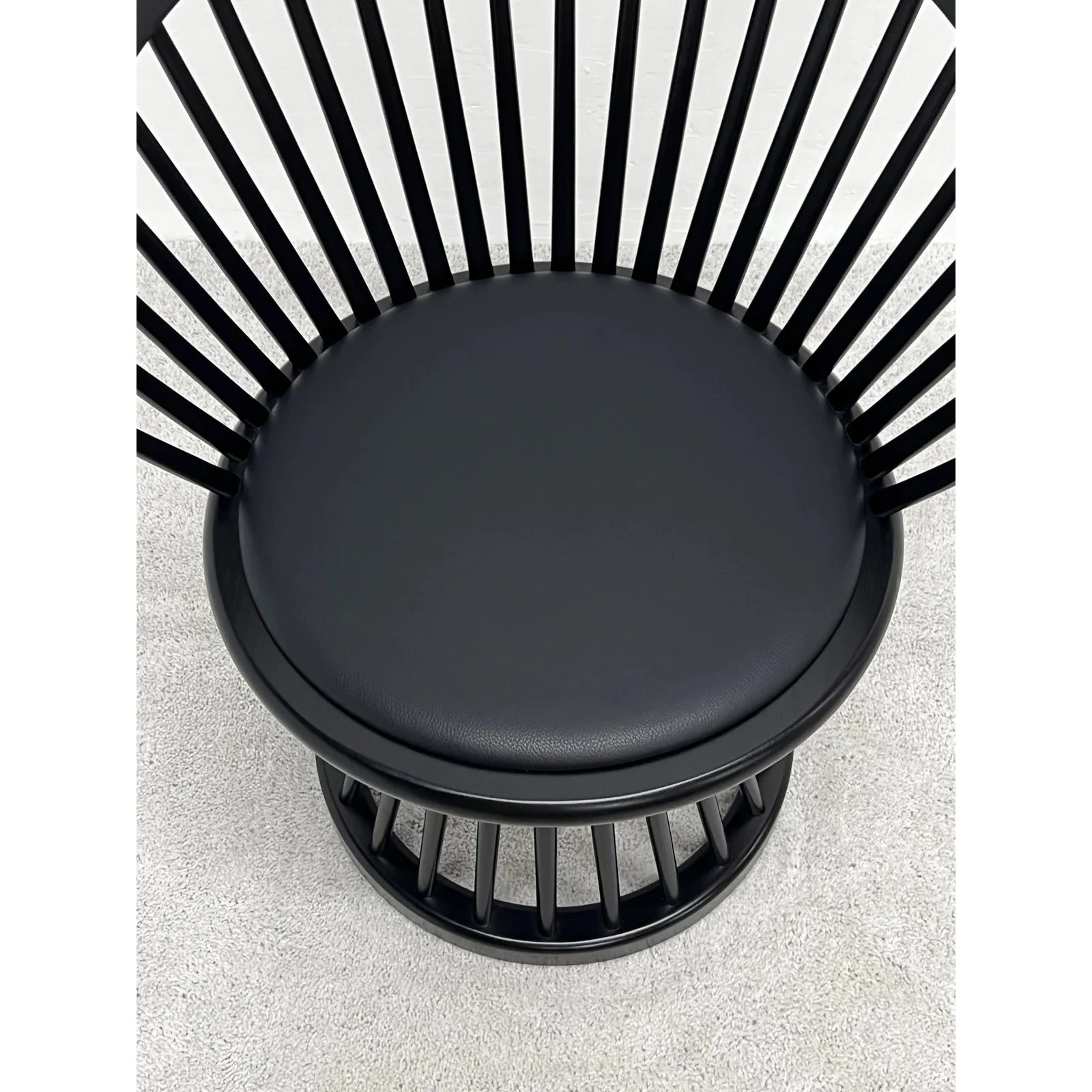 tom-dixon-black-fan-dining-chair-with-leather-seat-pad-0255