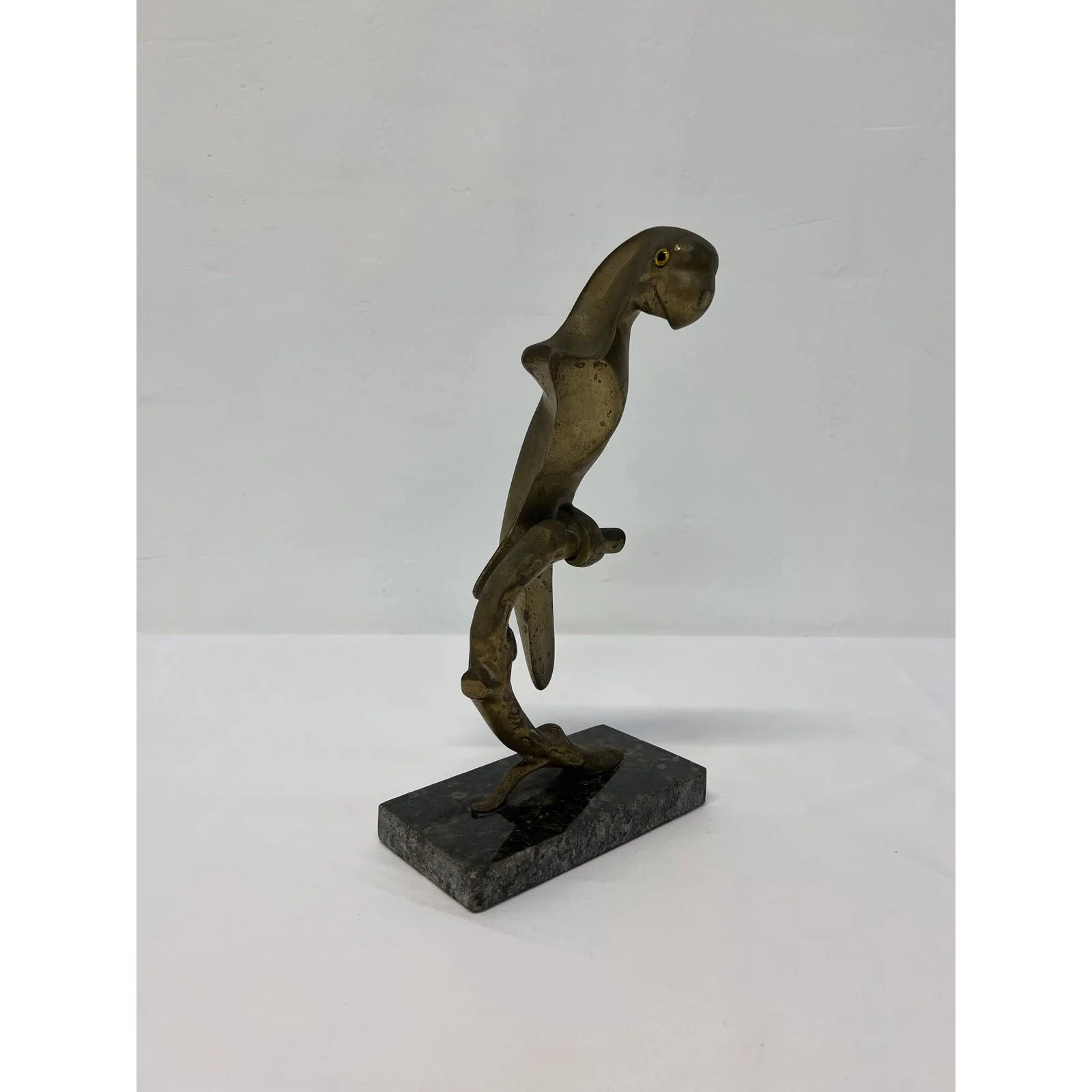 brazilian-mid-century-modern-bronze-macaw-parrot-sculpture-on-granite-base-3240