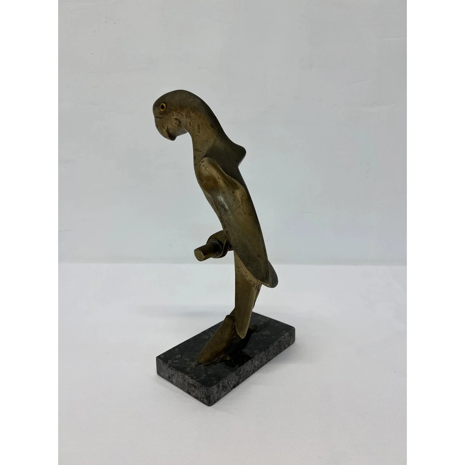 brazilian-mid-century-modern-bronze-macaw-parrot-sculpture-on-granite-base-2784