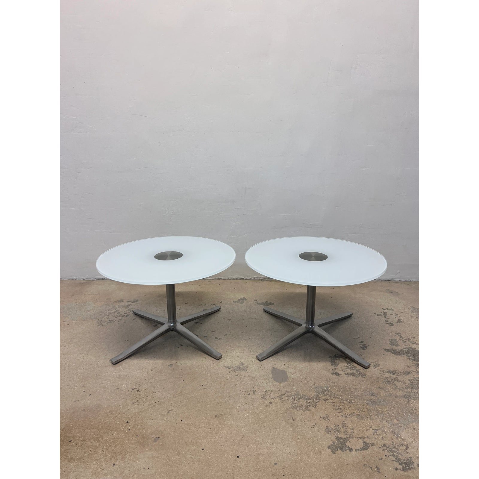 pearson-lloyd-bobs-side-tables-with-round-glass-tops-for-coalesse-5539