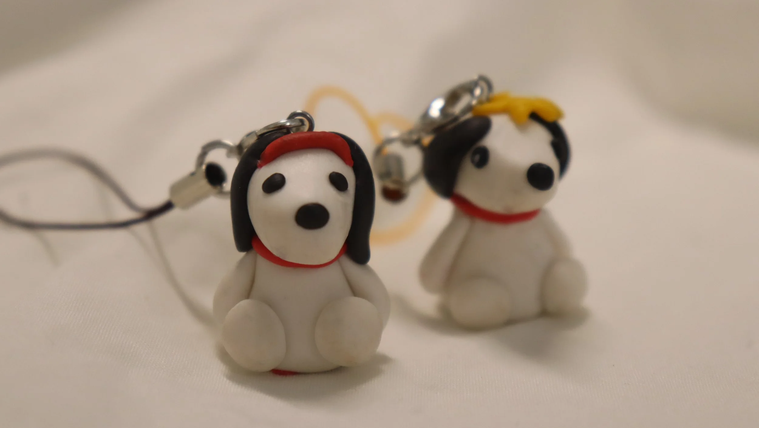 Snoopy string keychain