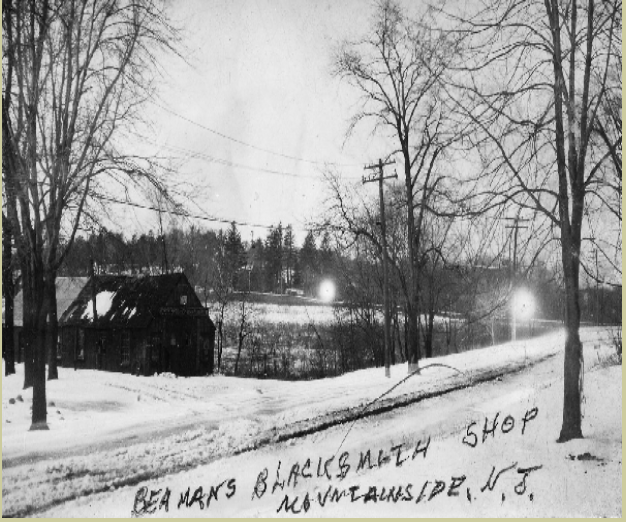 Beaman's Blacksmith Shop 1924