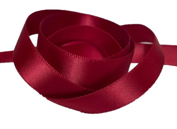 Scarlet Red Double Sided Satin Ribbon Made in France 7 Widths to Choose  From -  New Zealand