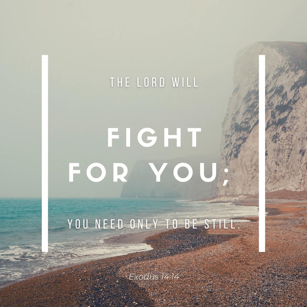 The Lord Will Fight For You - Exodus 14:14 — Faith Chapel