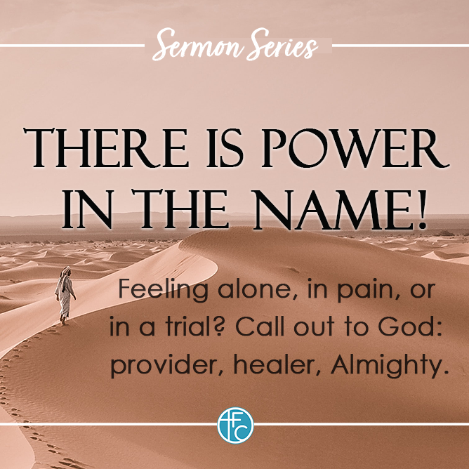 Feeling hurt? Find peace in Jehova-Shalom: There's power in the name! (part  5) — Faith Chapel