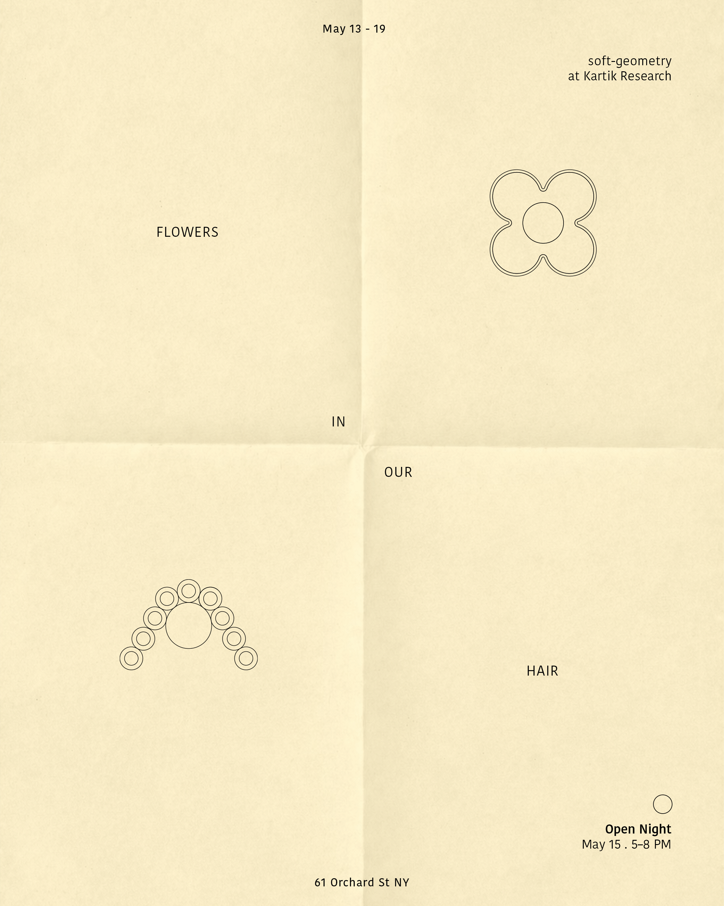 'Flowers in Our Hair', at Kartik Research, New York