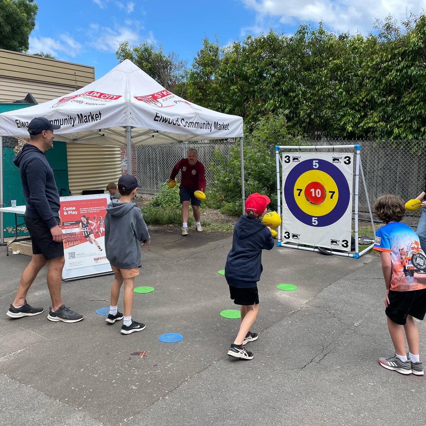 Ripponlea Primary School Fete. St.Kilda City JFC handball comp and raffle to promote the upcoming 2023 season. If you missed us today, come and see us at St.Kilda Primary School this coming Friday the 25th from 4pm. Be there! Go City!