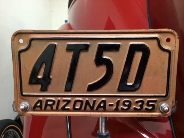 License plate
