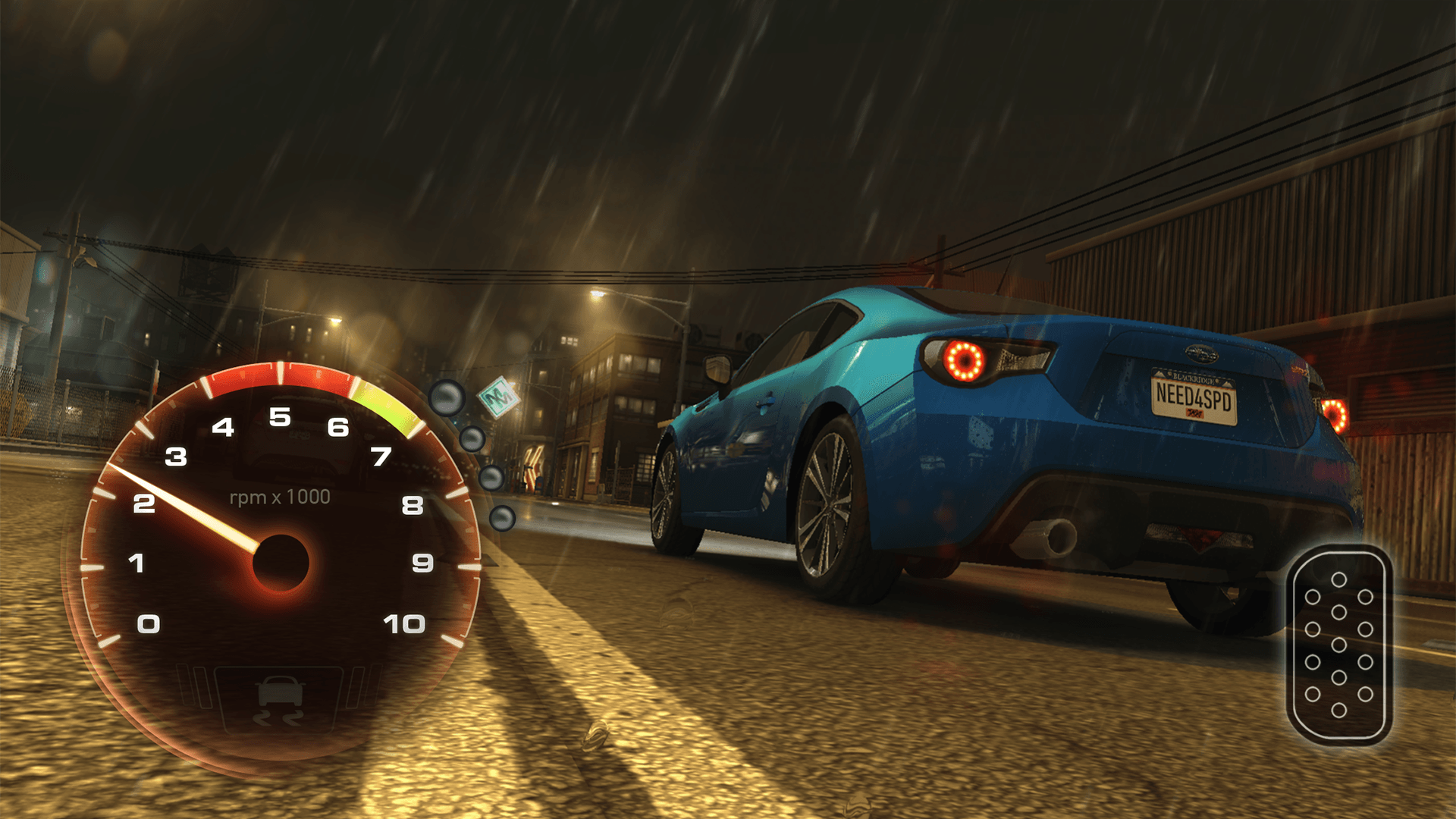 Need for Speed World Online UI - first shot