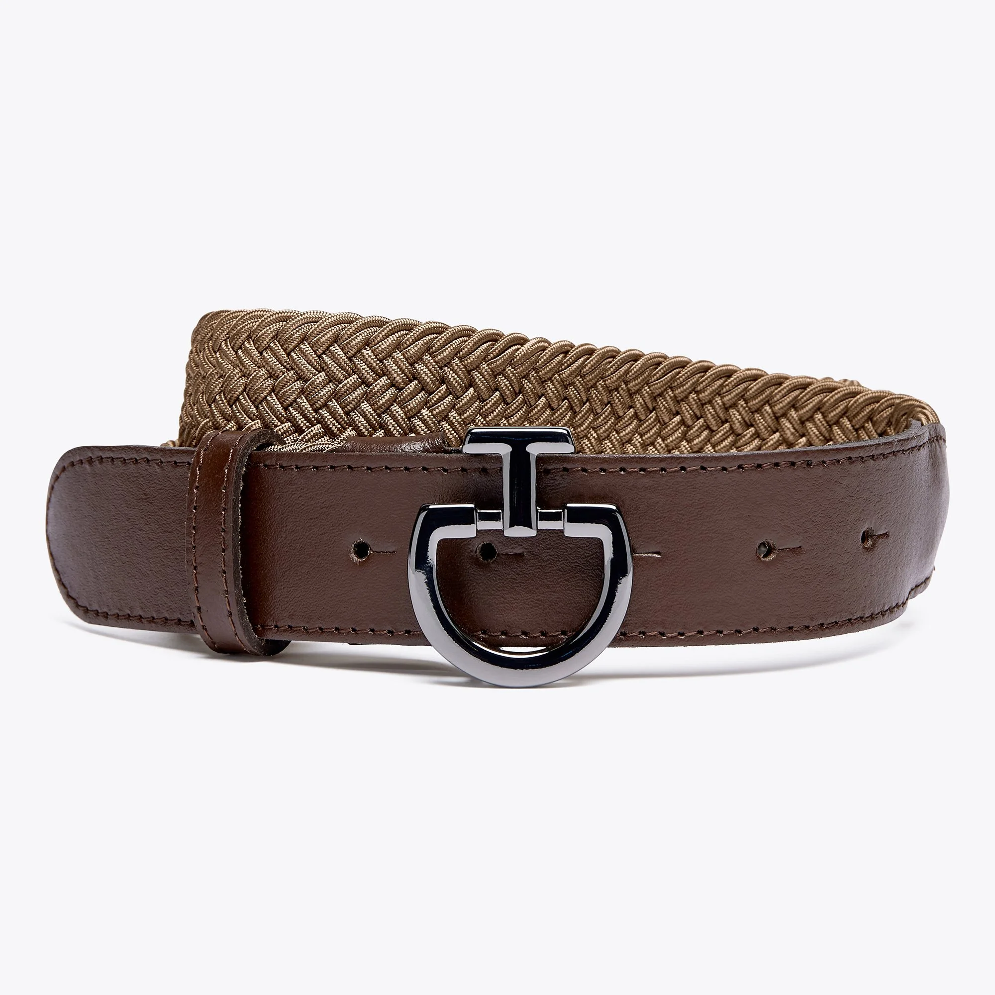 Cavalleria Toscana Belte, Womans Elastic Belt CT Clasp