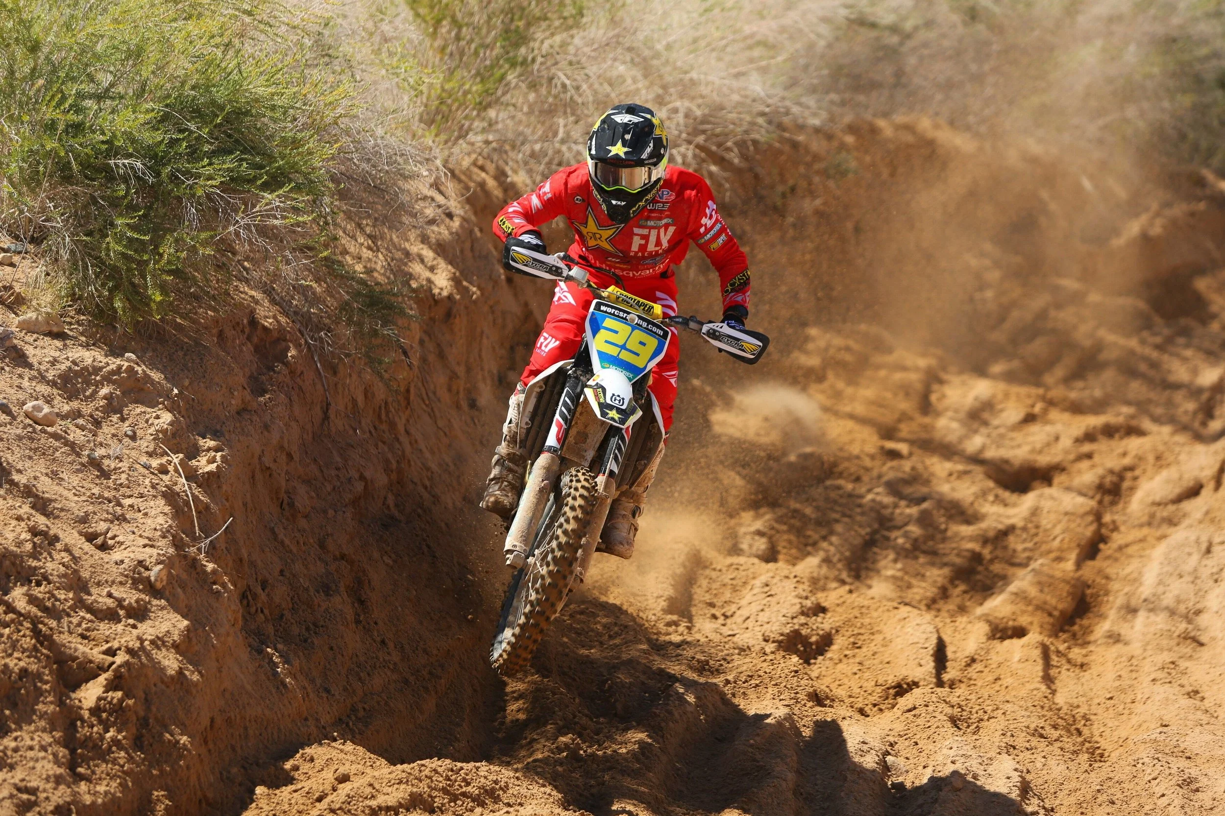 Rockstar Energy Husqvarna's Andrew Short Earns Podium at WORCS Rd. 3