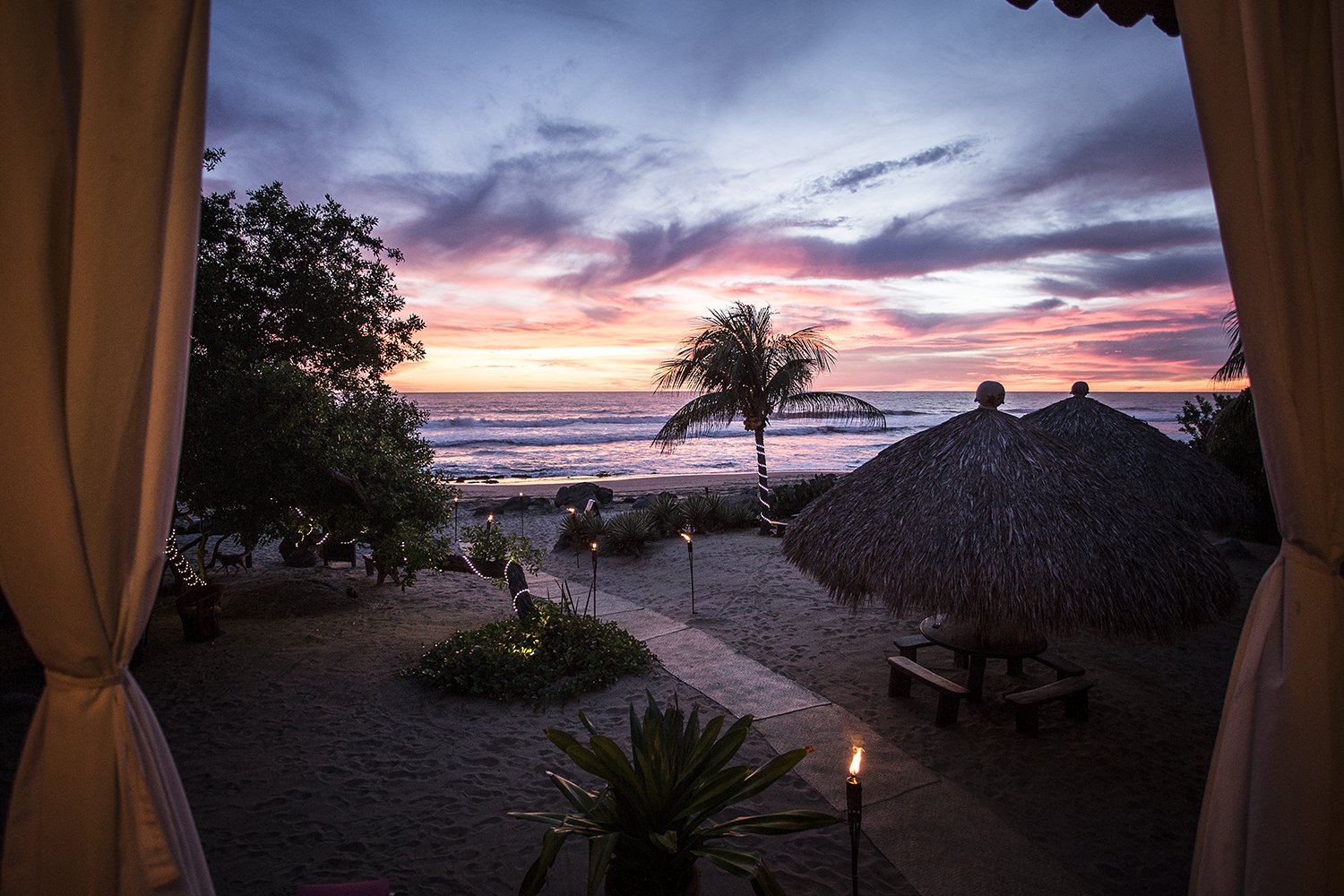 Private Beach Sunset Deck | Present Moment Retreat | Boutique Hotel | Spa Resort |Yoga Retreat | Restaurant | Playa Troncones Mexico.jpg