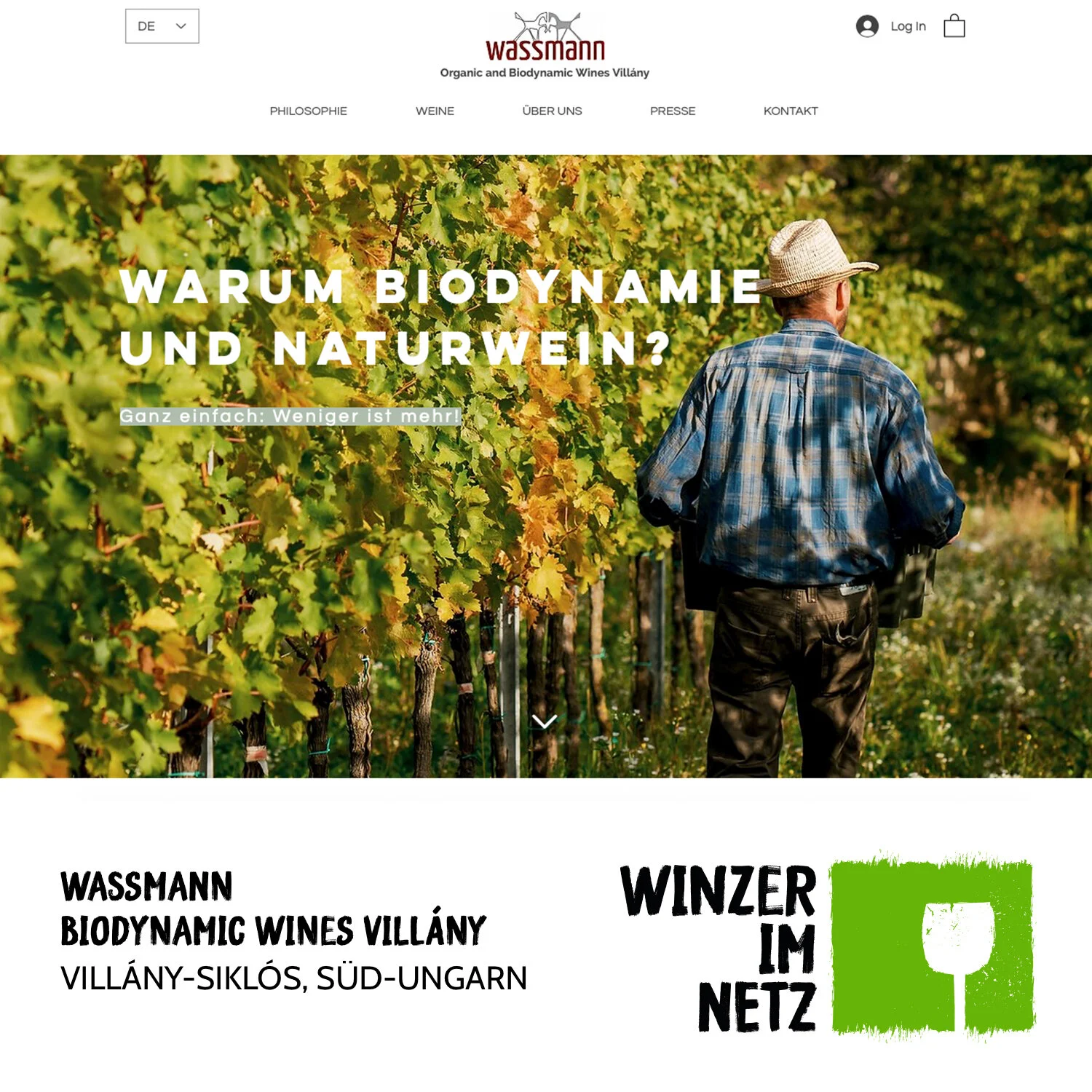 Wassmann Biodynamic Wines Villány