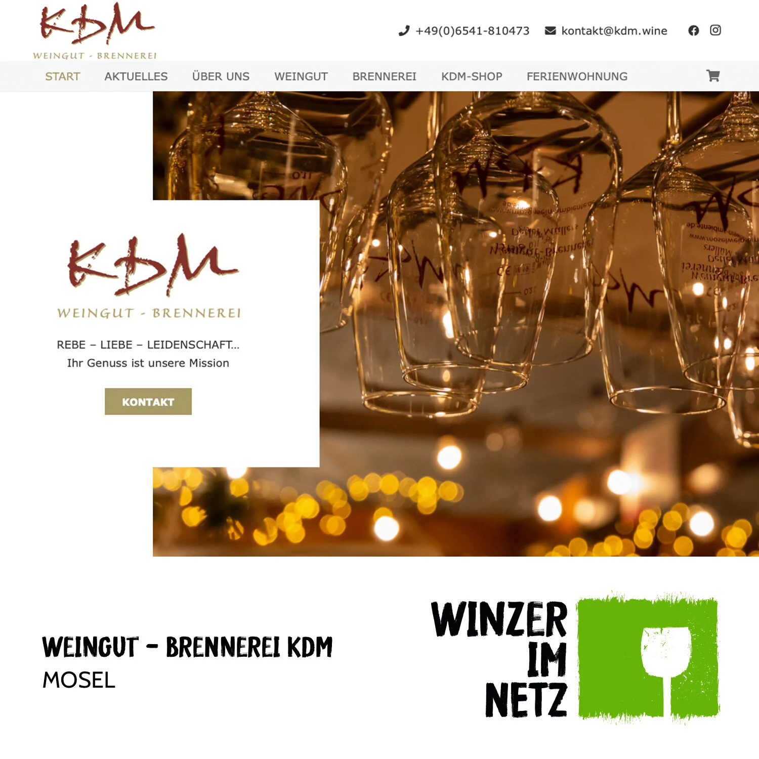 Weingut - Brennerei KDM