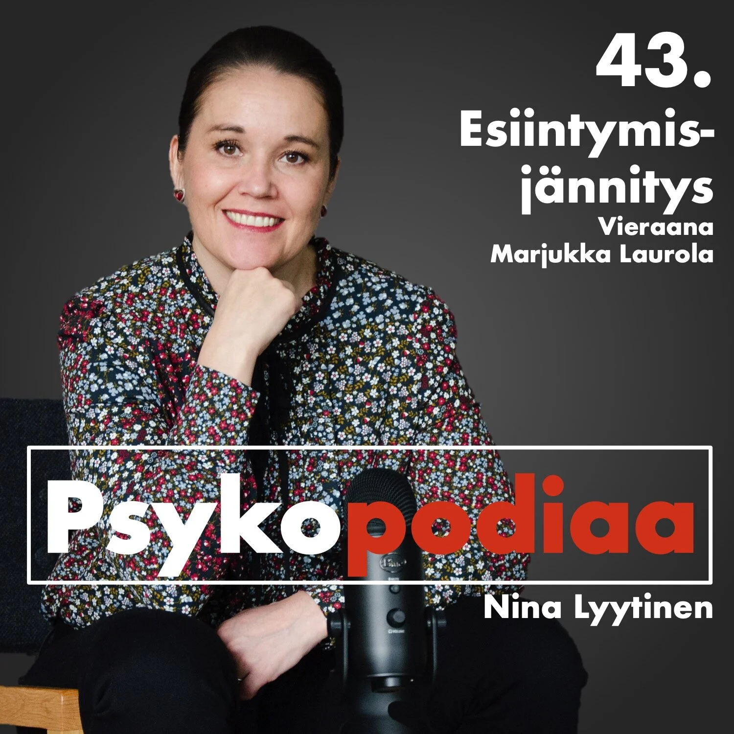 43. Esiintymisjännitys. Vieraana Marjukka Laurola. episode artwork