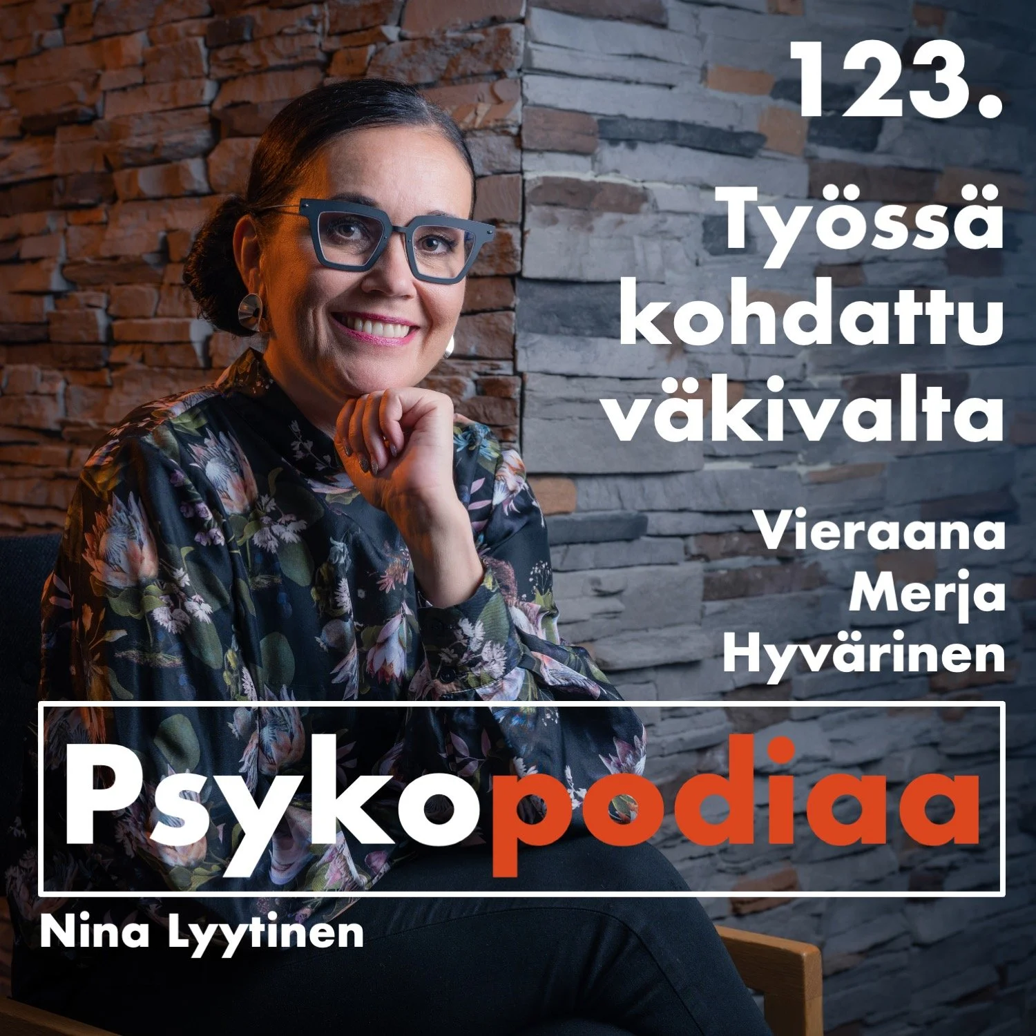 123. Työssä kohdattu väkivalta. Vieraana Merja Hyvärinen. episode artwork