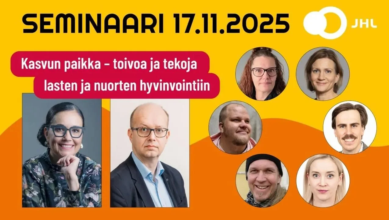 Tervetuloa webinaariin: Kasvun paikka – toivoa ja tekoja lasten ja nuorten hyvinvointiin