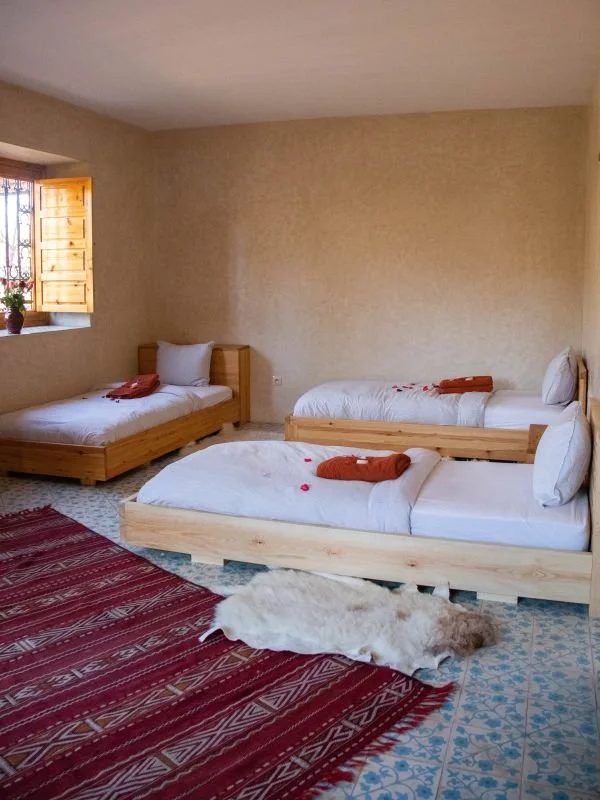 Triple room at Bab Zouina retreat centre