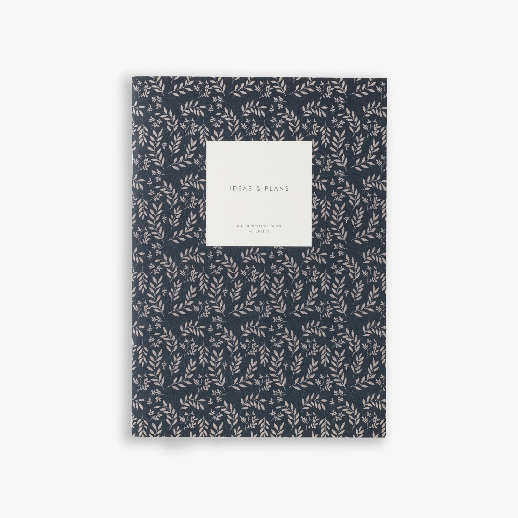 Notizheft mit floralem Softcover | liniert | Kartotek