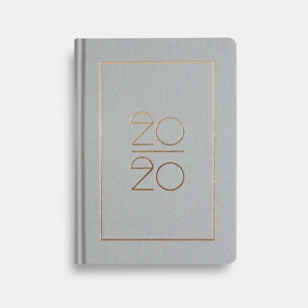 Kalender für 2020 mit Leinencover | A5 | von Navucko.