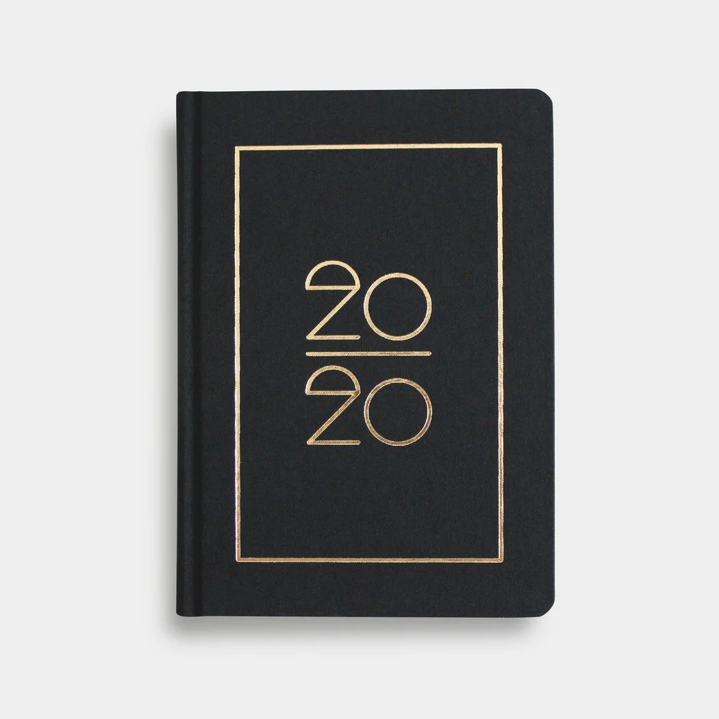 Kalender für 2020 mit Leinencover | A5 | von Navucko.