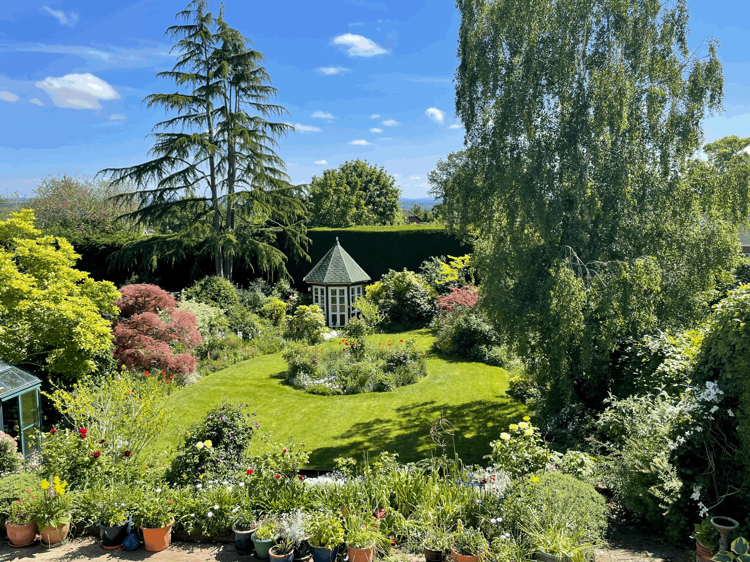  Garden in full bloom May 2026 