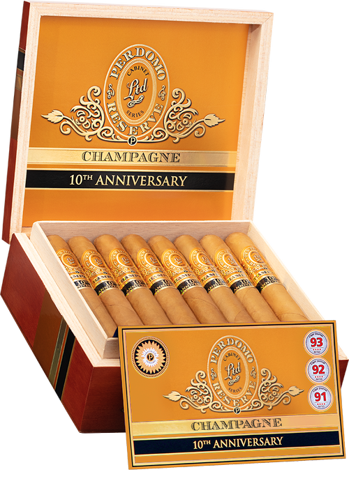 04. 10th Anniversary Champagne — PERDOMO CIGARS