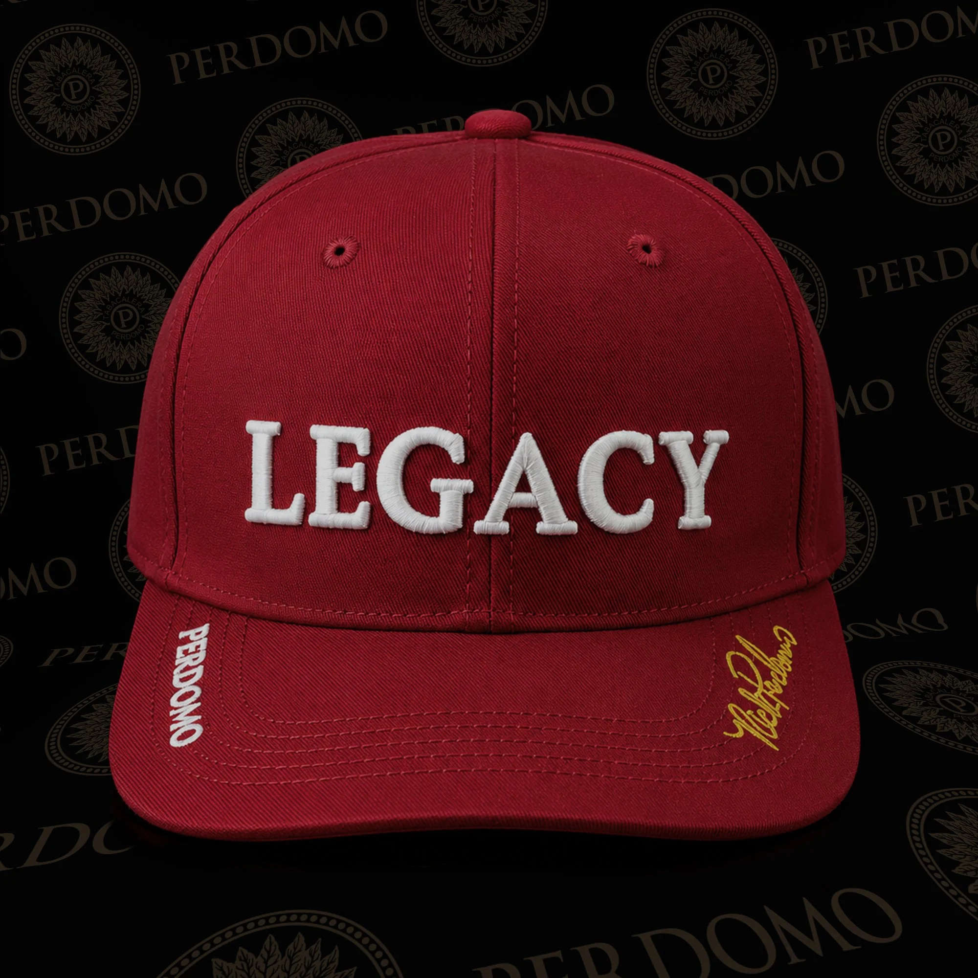 PERDOMO LEGACY Hat - BURGUNDY