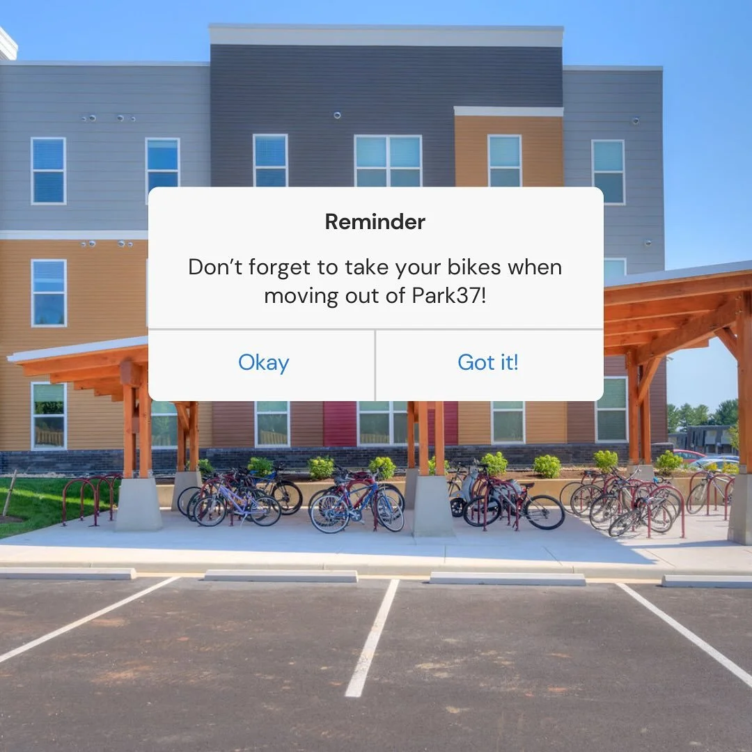 As you pack up, remember to take your bike with you! 🚲📦

#park37 #blacksburgva