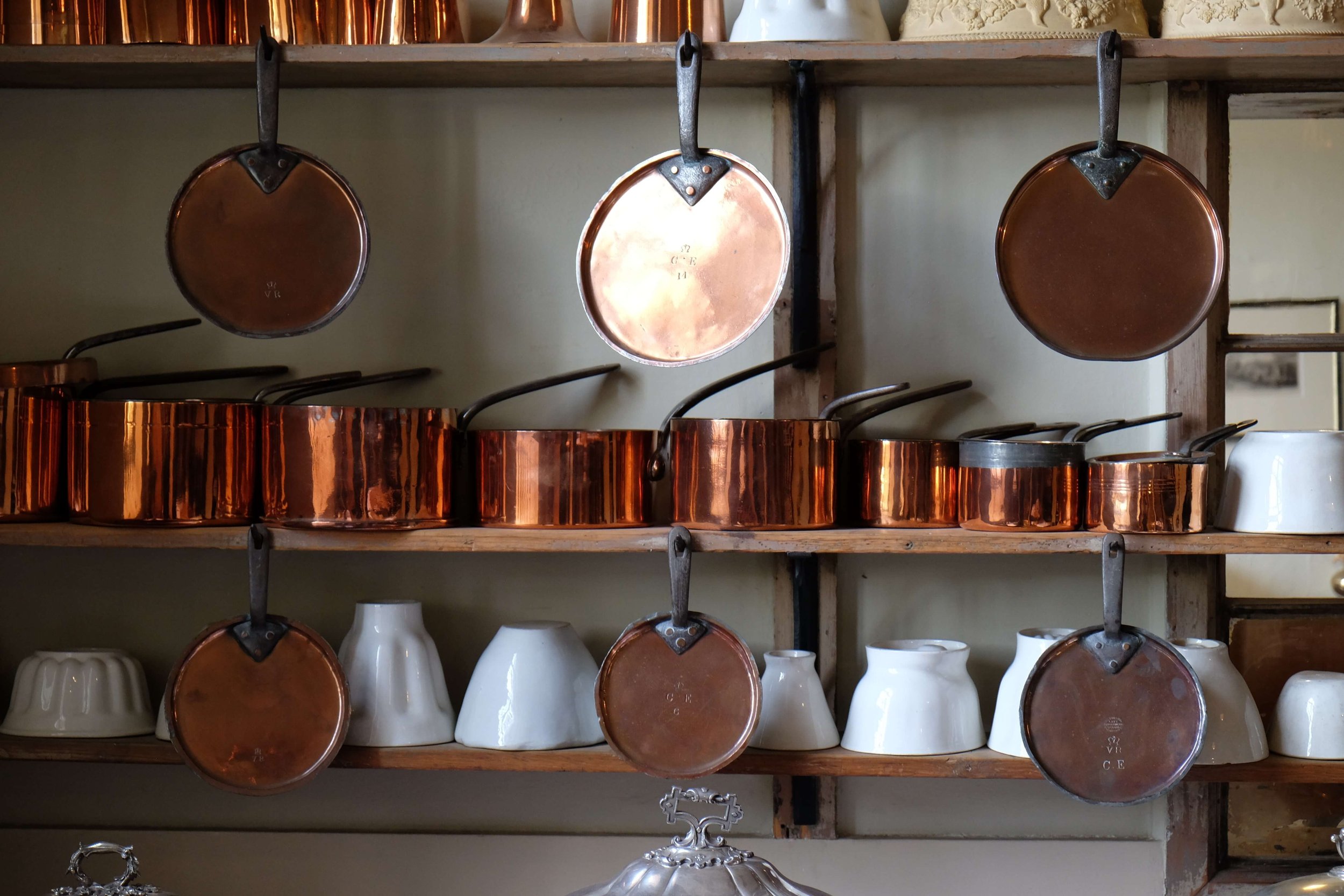 coastal grandpa kitchen copper pots.jpg