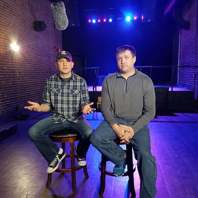 It was cool talking to these dudes. Tony Prodywus on the left and Jeremy Kellner on the right.  They ran an awesome cable access show taped at the Ranch Bowl called Freakout. They have great footage of a ton of local bands.