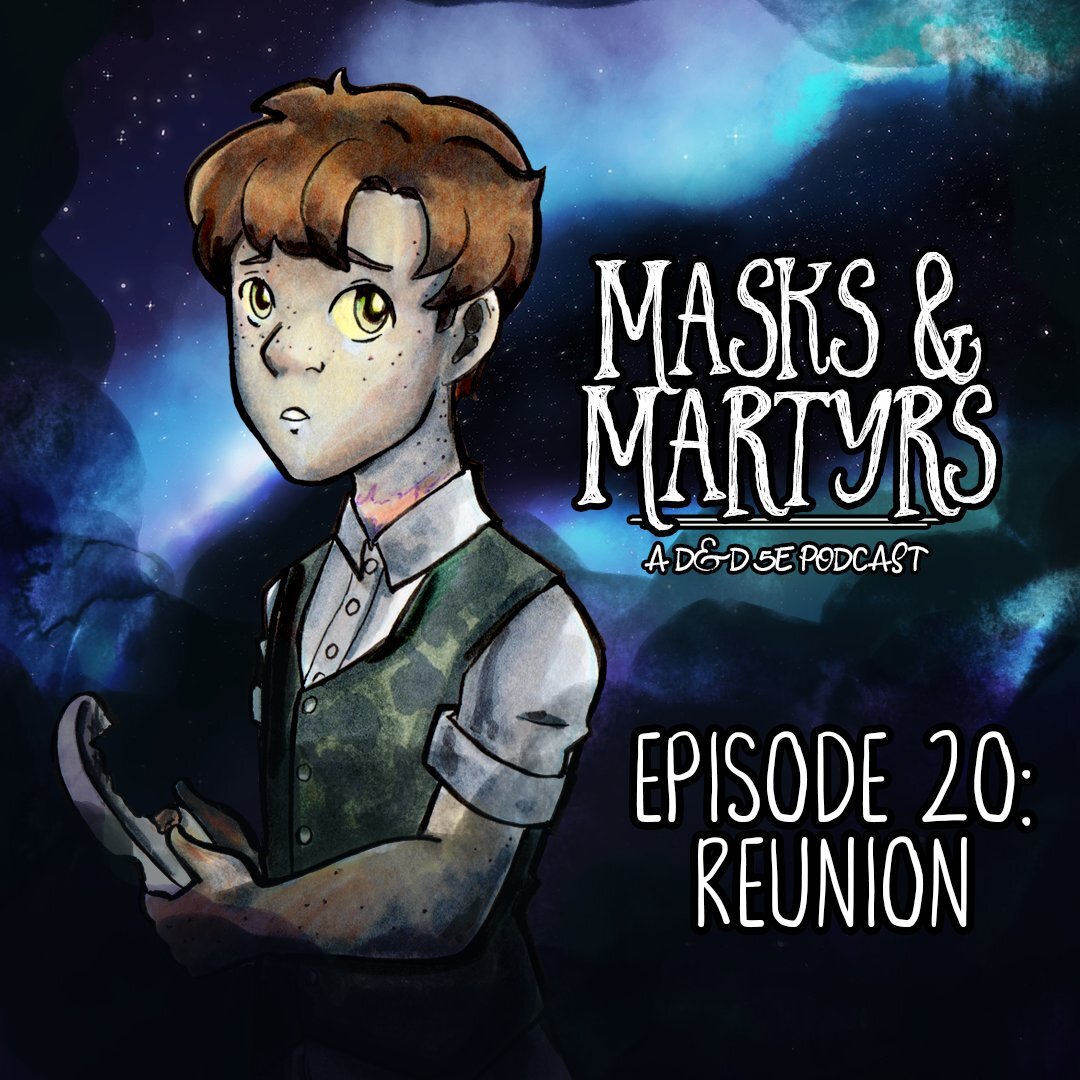 Masks & Martyrs podcast cover