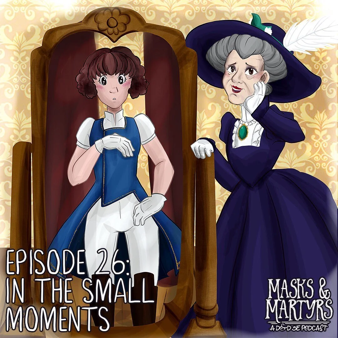 Masks & Martyrs podcast cover